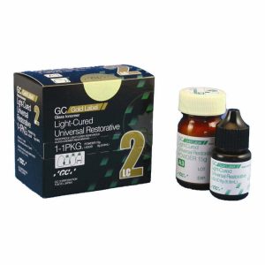 گلاس آینومر ترمیمی لایت کیور جی سی -Fuji II Gold GC