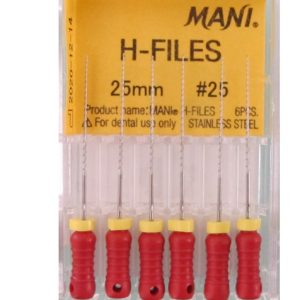فایل دستی H طول 25 - Mani