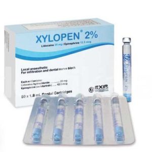 کارپول 2% لیدوکائین زایلوپن
